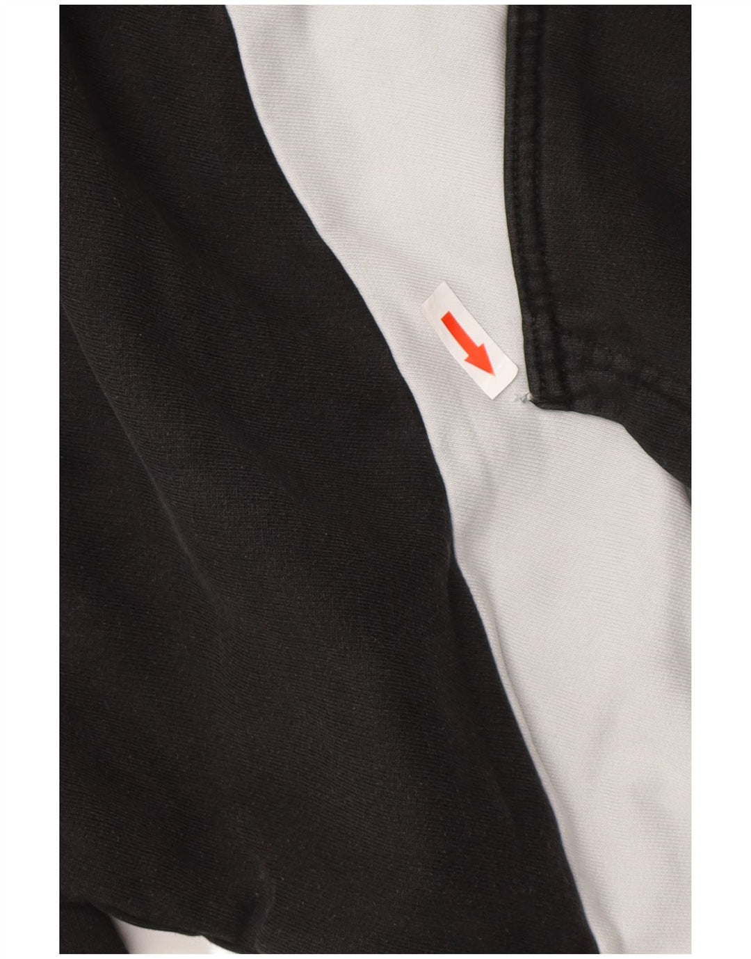 PUMA Pull à capuche pour homme en coton color block noir moyen