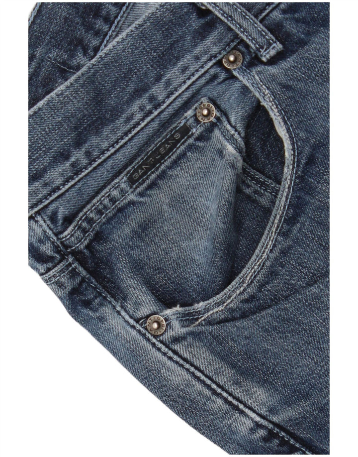 Gant Jean droit homme W40 L32 bleu coton