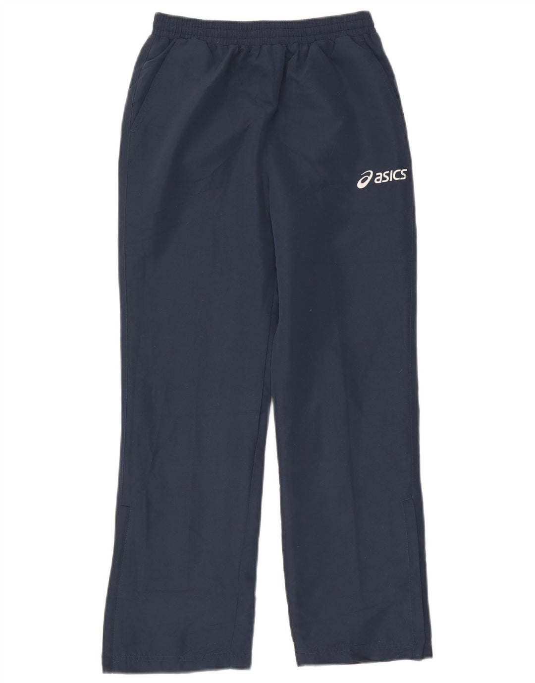 Asics Pantalon de Survêtement Garçon 11-12 ans Bleu Marine Polyester