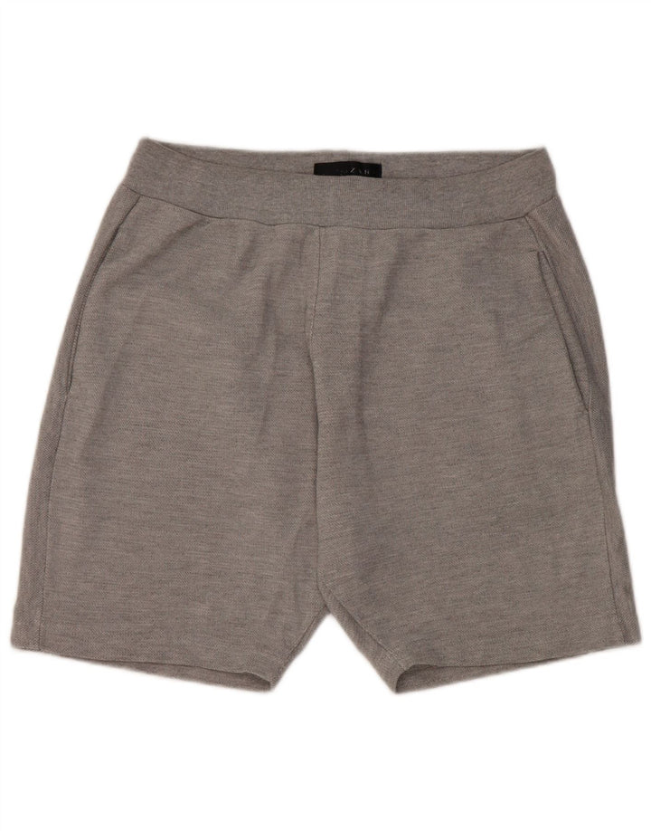 Zara Short Sport Homme Gris Moyen