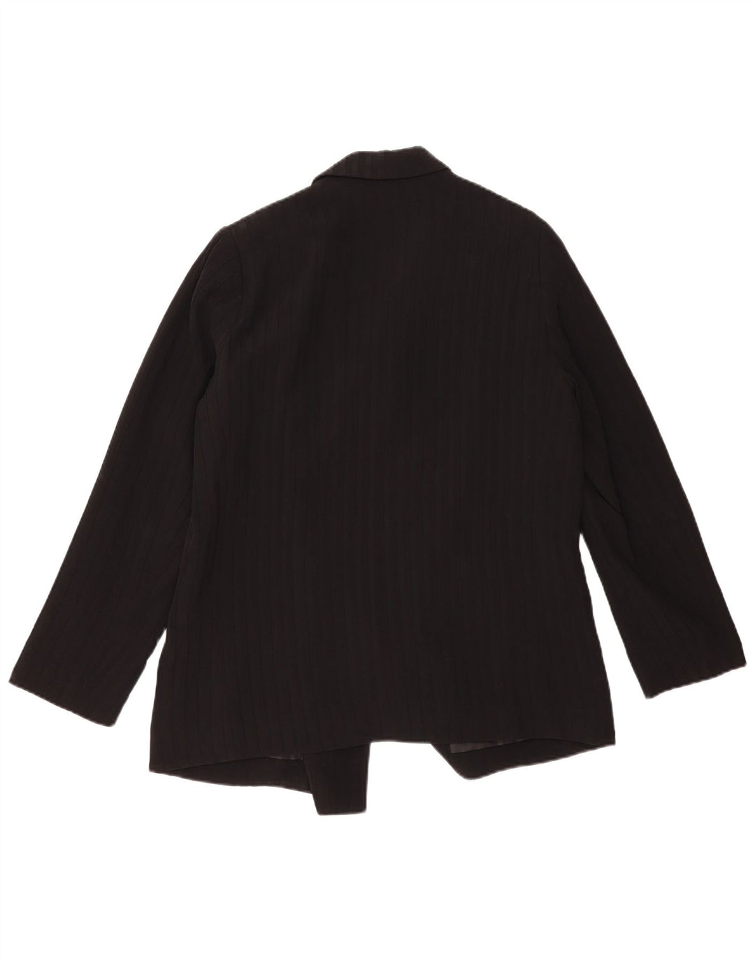 Everlane Veste blazer double boutonnage pour femme US 12 Grandes rayures noires