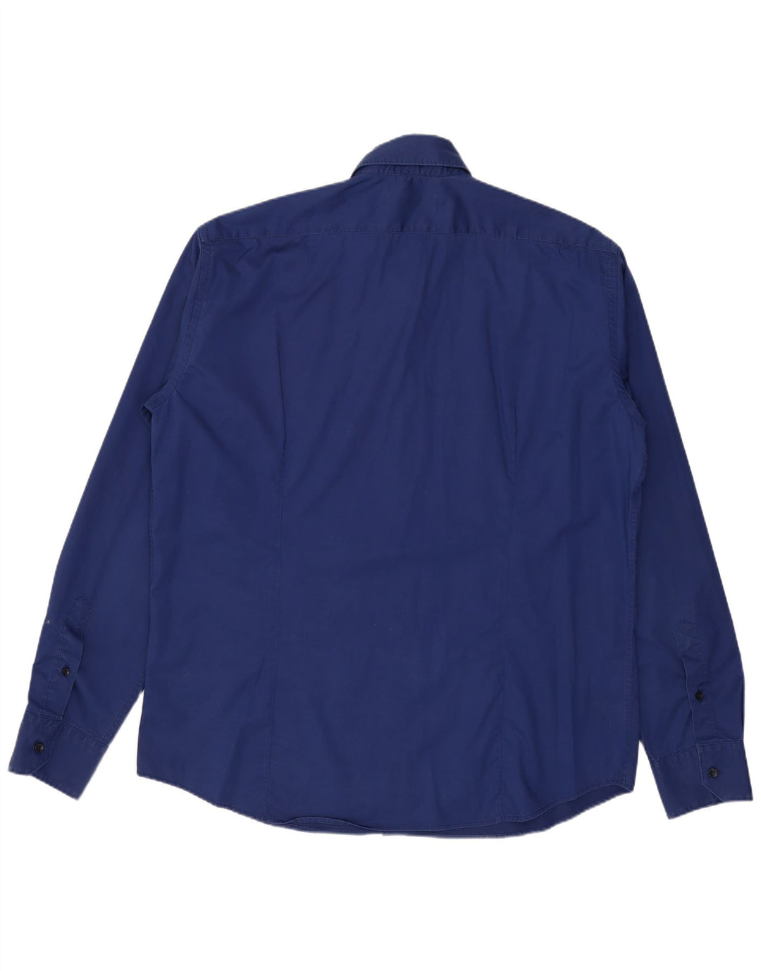 Trussardi Chemise Homme Taille 43 17 XL Bleu Coton