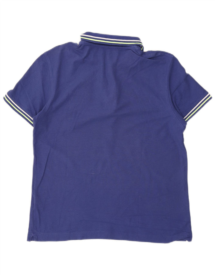 Lotto Polo Homme Bleu Marine Moyen Coton