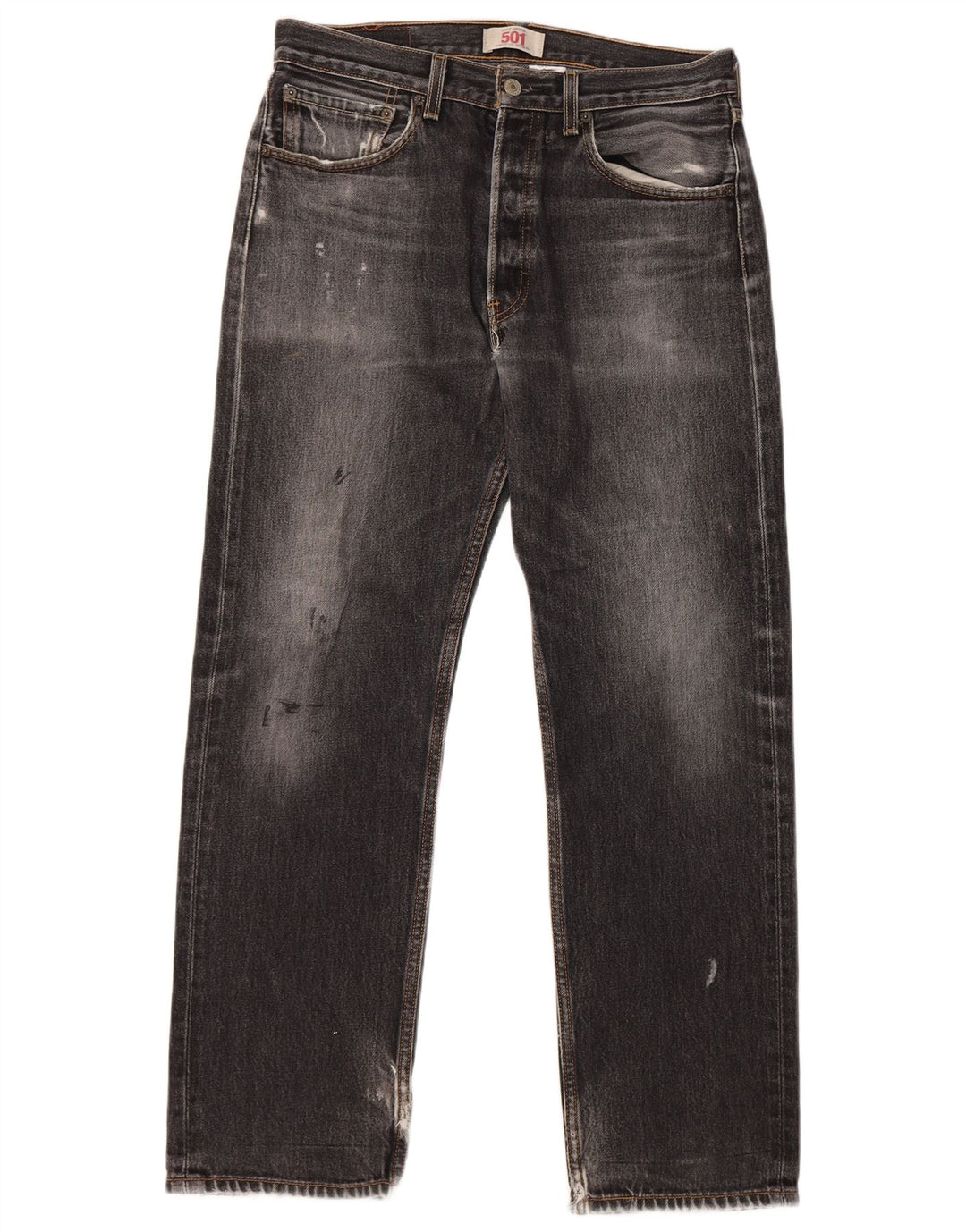 LEVI'S Jean Droit 501 Homme W32 L32 Noir Coton