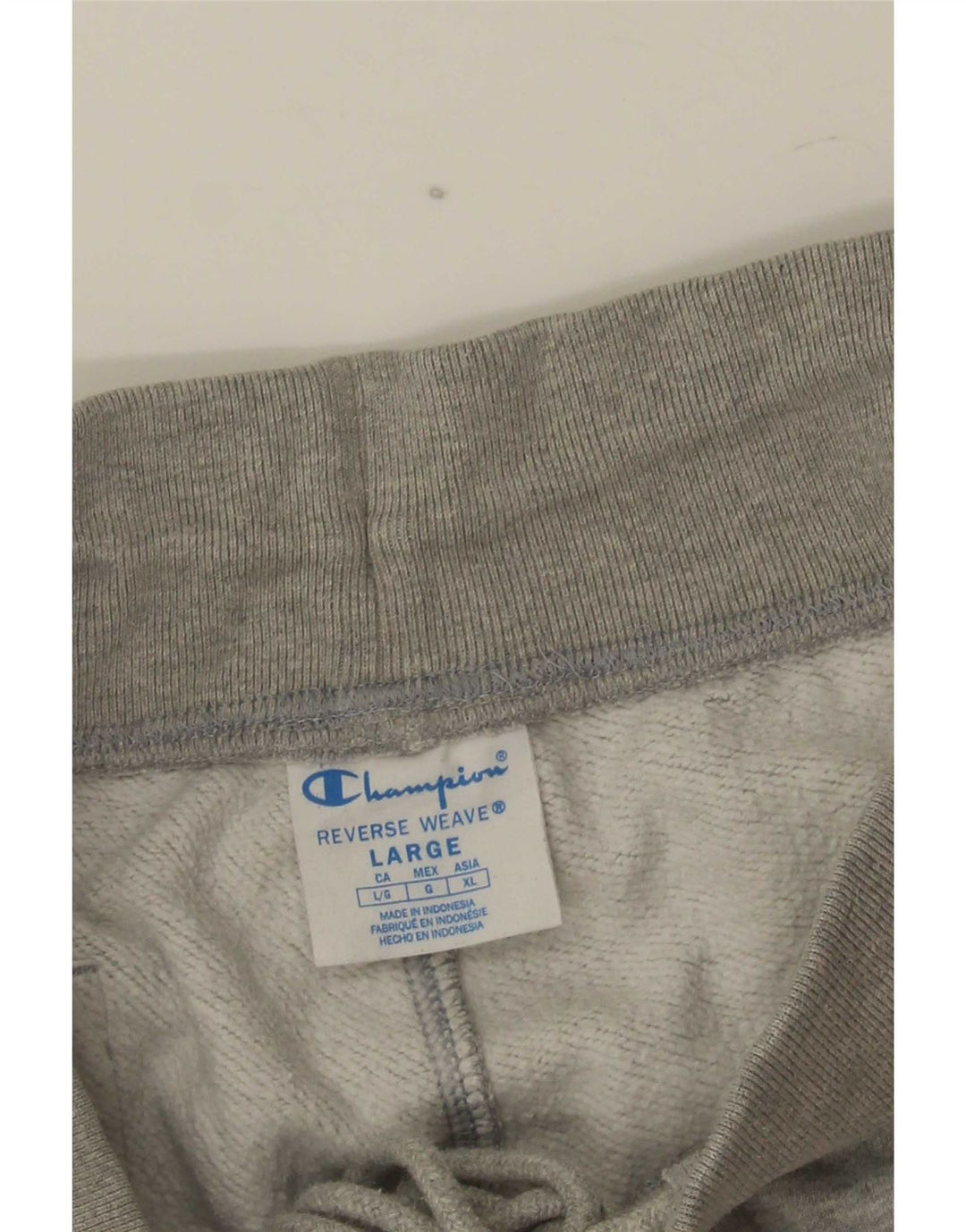 Champion Short de sport Reverse Weave Homme Gris Coton