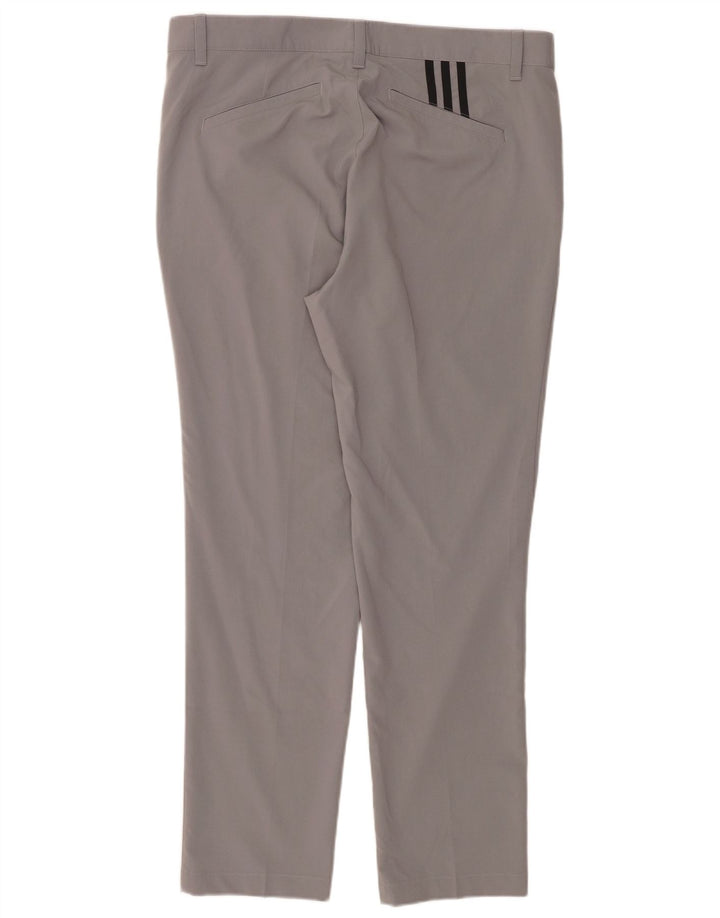 ADIDAS Pantalon Chino Slim Homme W34 L30 Gris Coton
