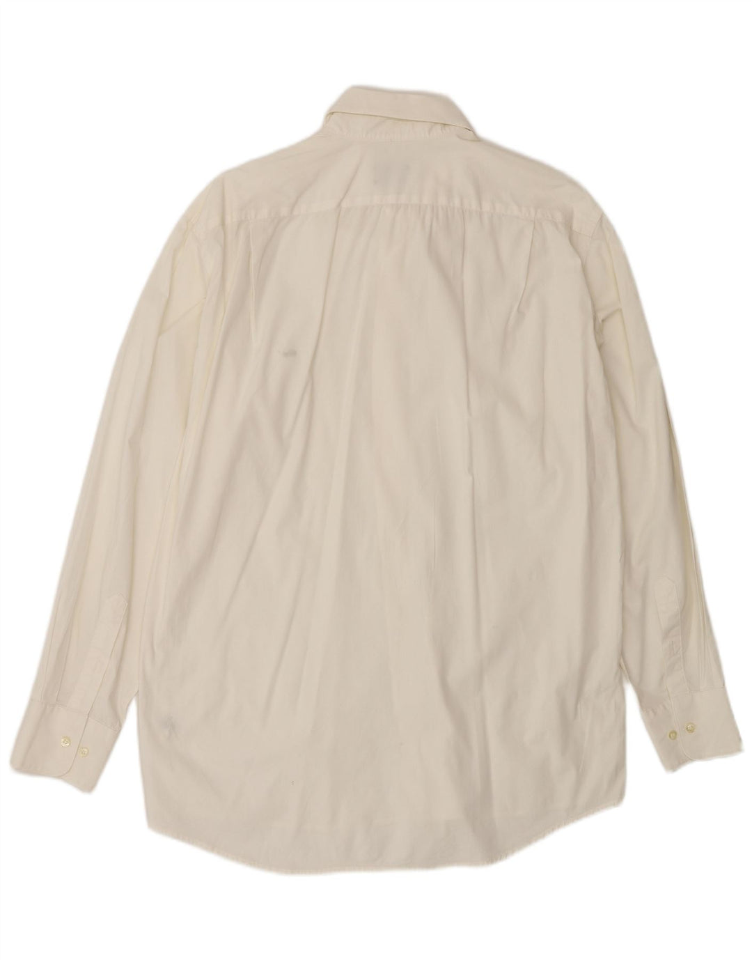 Lacoste Chemise Homme Taille 41 Grand Coton Blanc Cassé