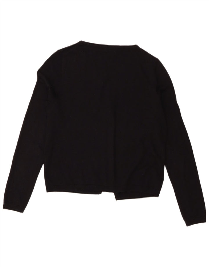 Massimo Dutti Cardigan pour femme UK 14 Noir moyen