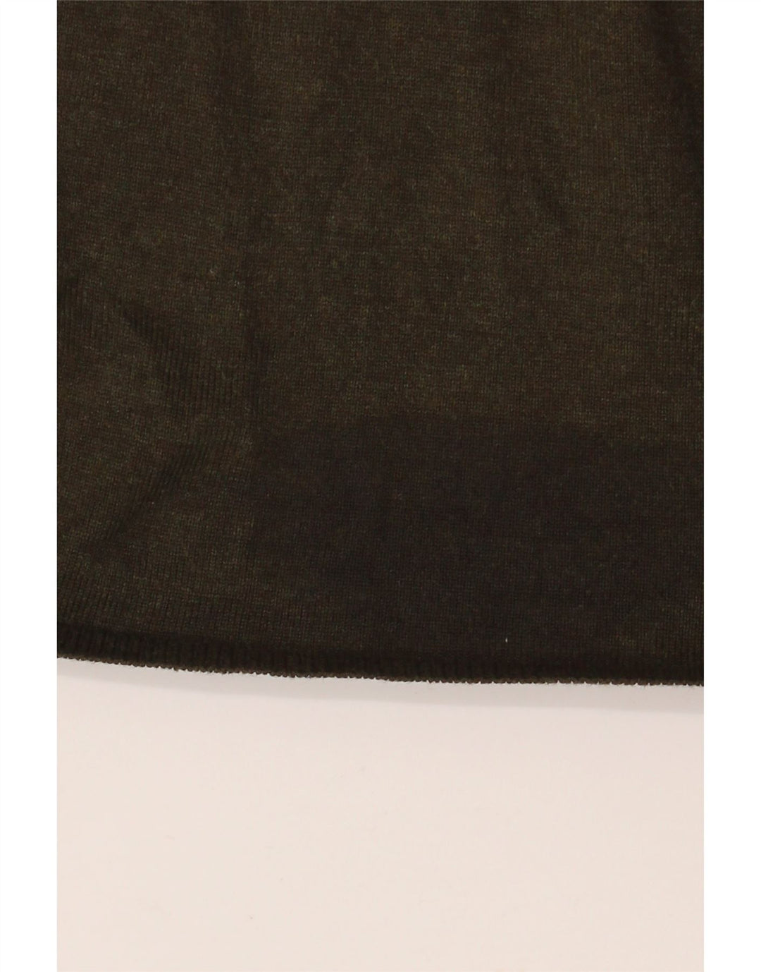 ZARA Femme Cardigan Ouvert Pull UK 10 Petit Kaki Viscose
