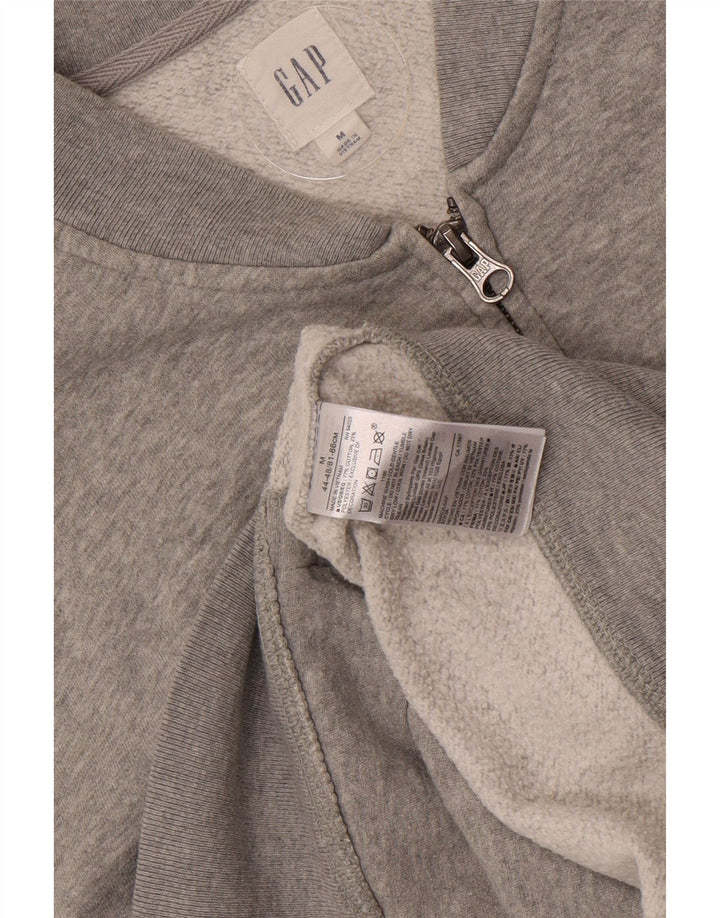 Gap Veste de Survêtement Graphique Homme Gris Moyen Coton