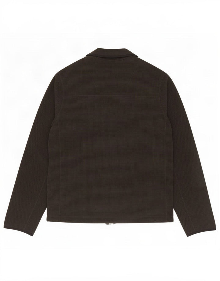Timberland Pull polaire à col zippé pour homme Large Noir Polyester