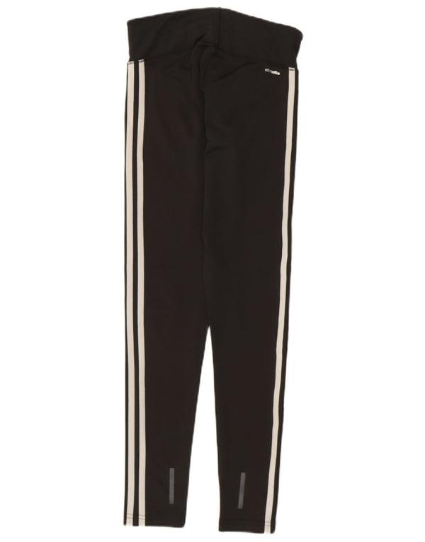 ADIDAS Leggings Femme UK 4/6 XS Noir