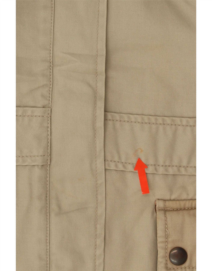 Lee Veste utilitaire pour femme UK 14 Coton beige moyen