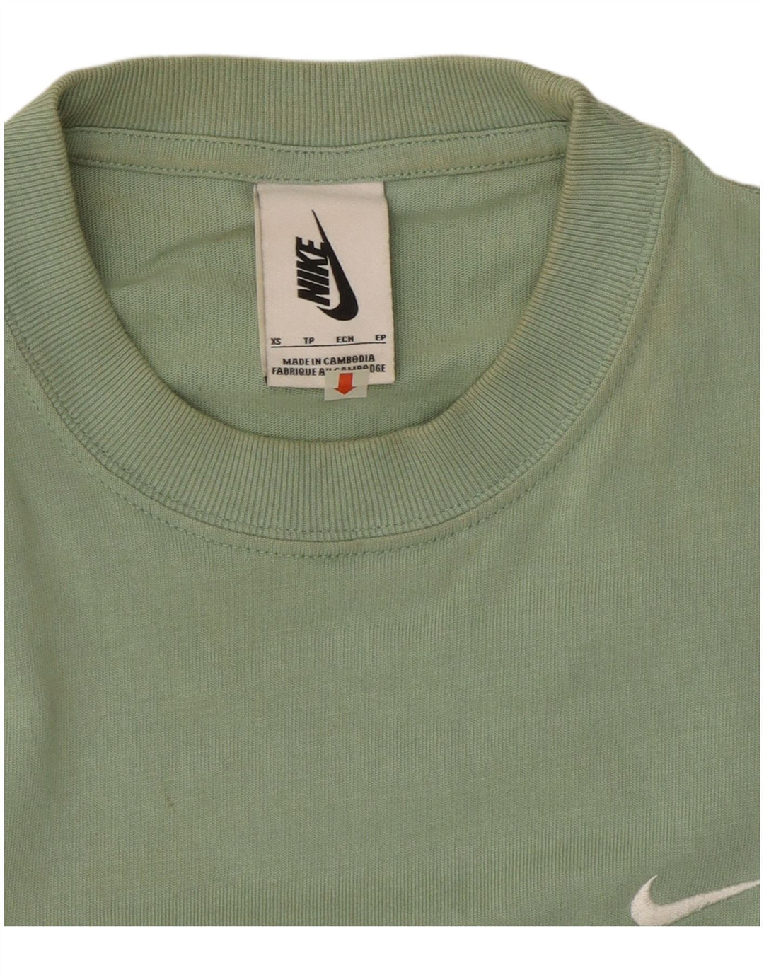 Nike T-Shirt Homme Top XS Vert Coton