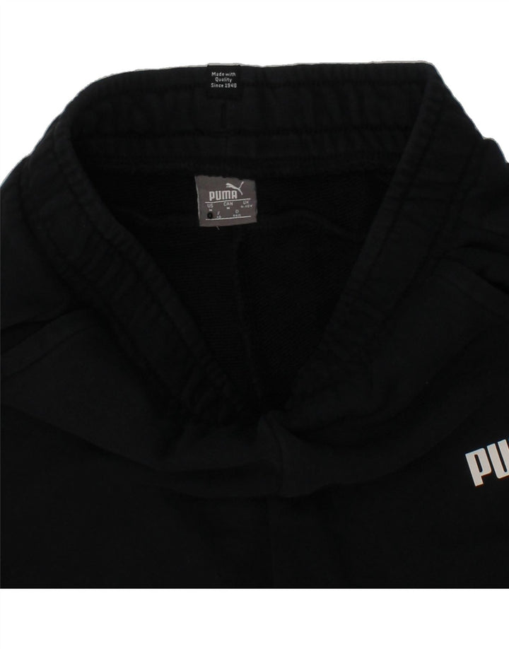 PUMA Boys Sport Shorts 9-10 Years  Black Vintage Puma and Second-Hand Puma from Messina Hembry 