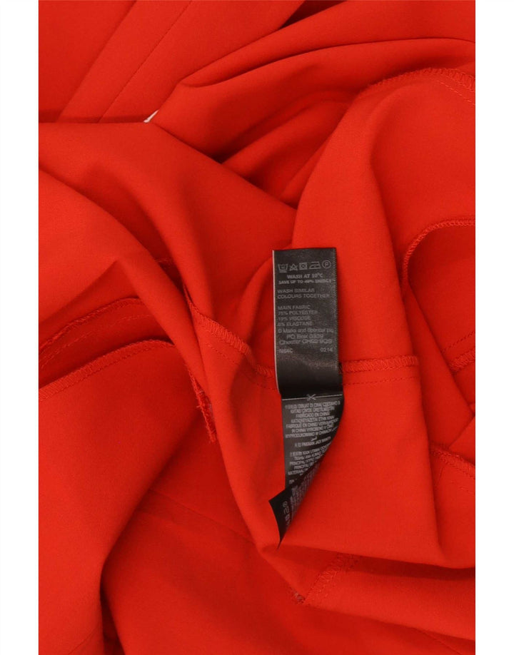 Marks & Spencer Veste blazer ouverte pour femme UK 20 2XL Rouge Polyester