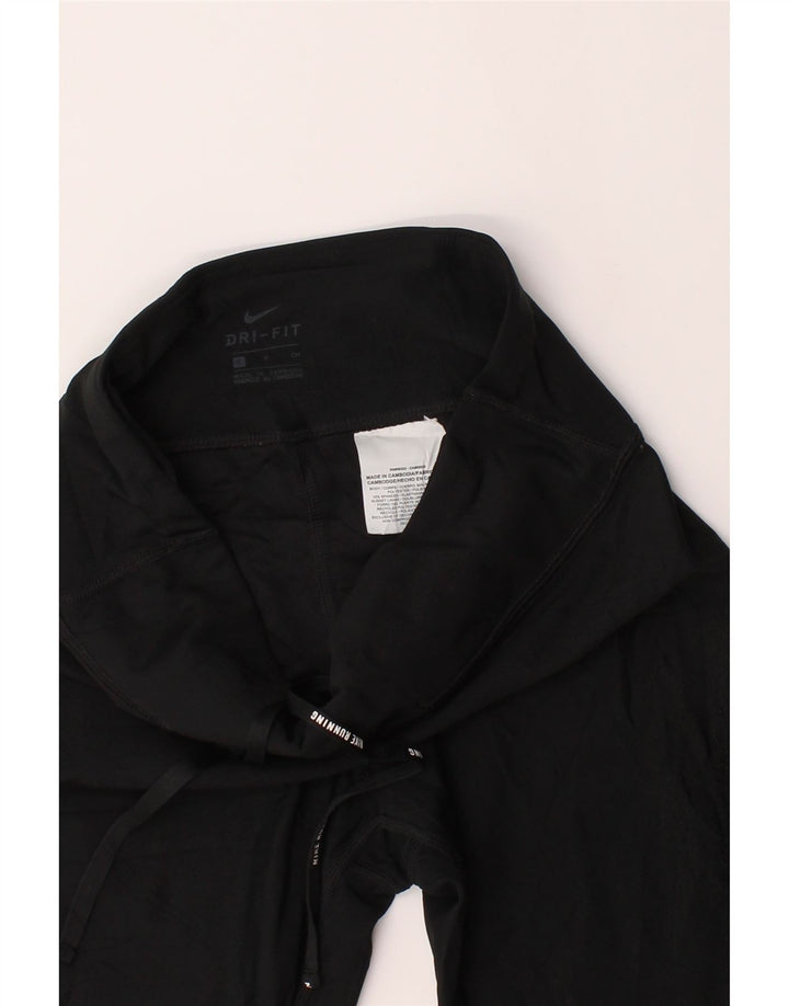 NIKE Womens Dri Fit Leggings UK 8 Small  Black Polyester Vintage Nike and Second-Hand Nike from Messina Hembry 