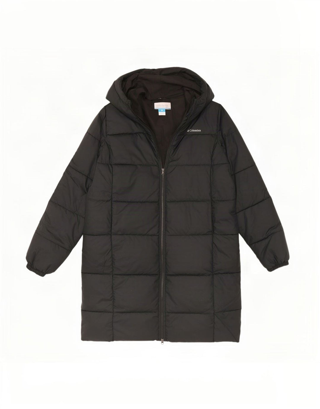 Columbia Manteau matelassé surdimensionné à capuche pour femme UK 16 Large Noir