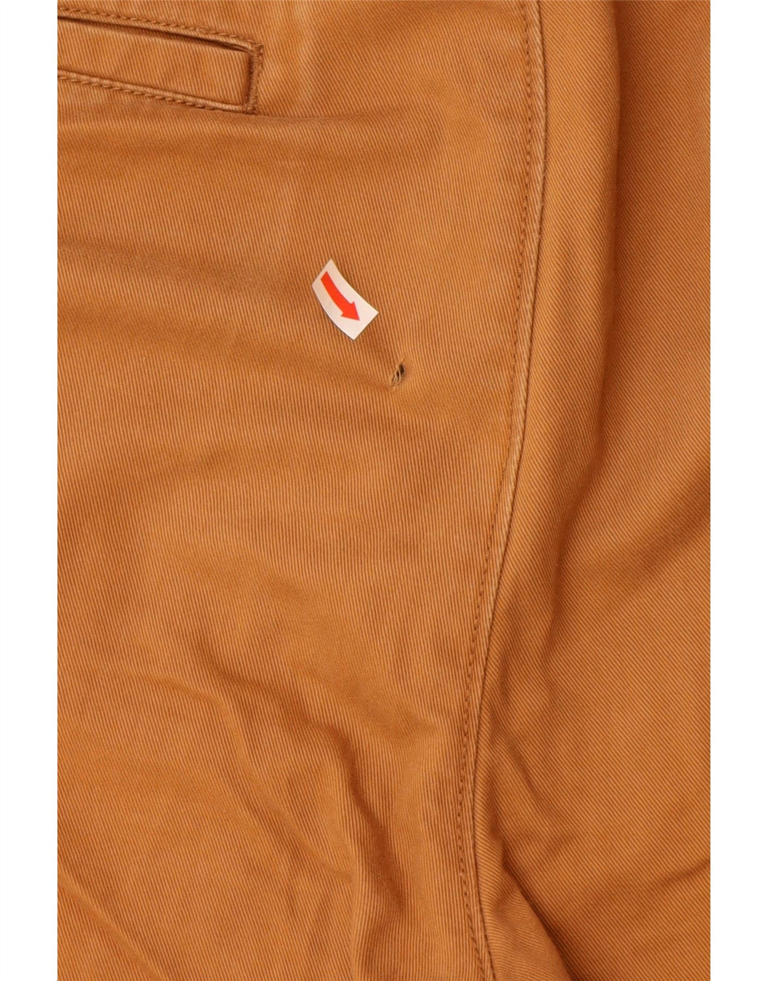 LEVI'S Short Chino Homme W34 Large Marron Coton