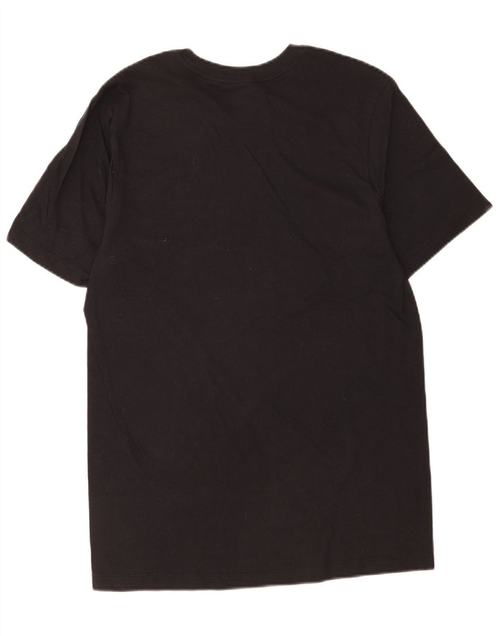Nike T-shirt graphique pour homme en coton noir Taille S