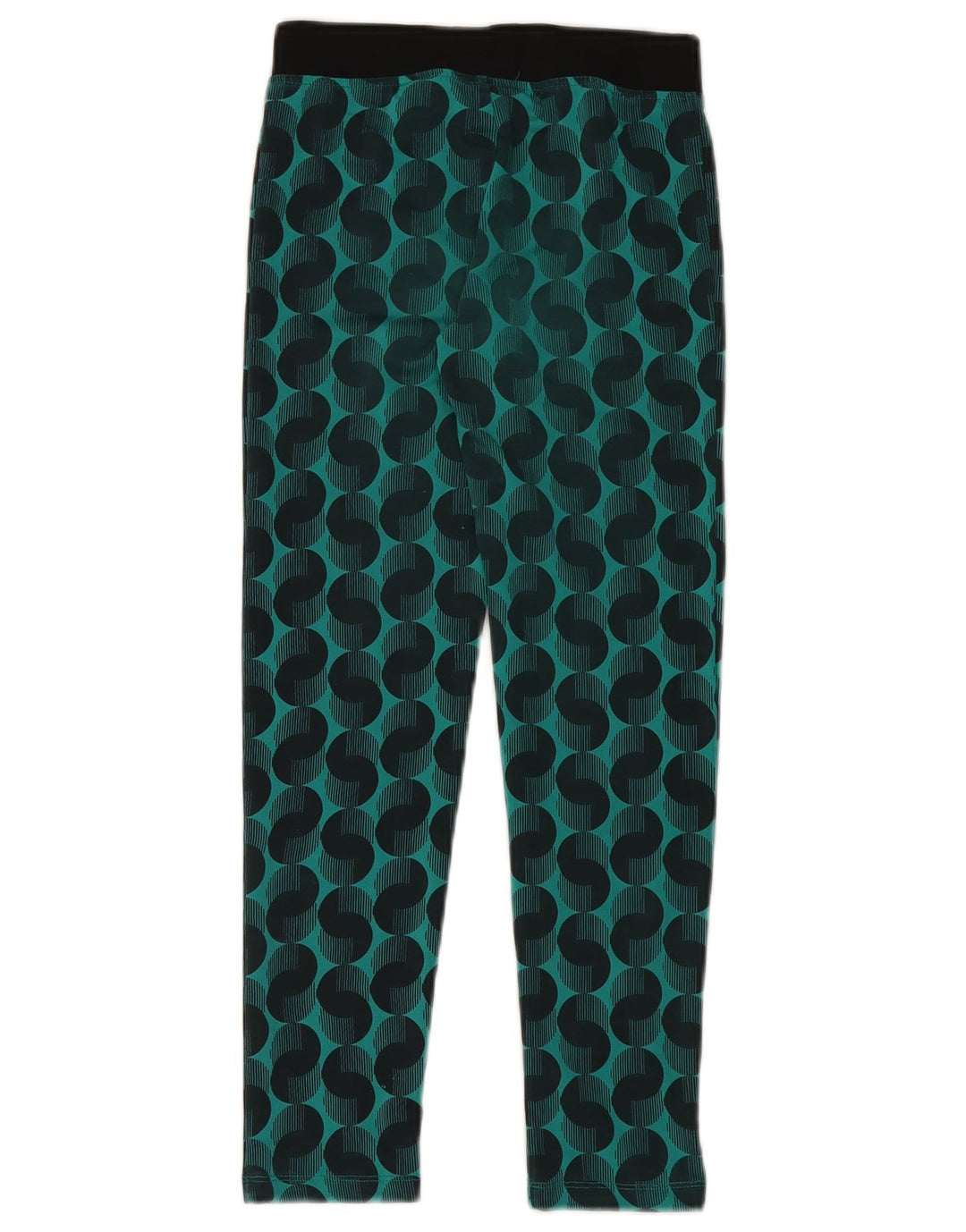 Puma Legging Fille 9-10 ans Vert Moyen Géométrique Polyester