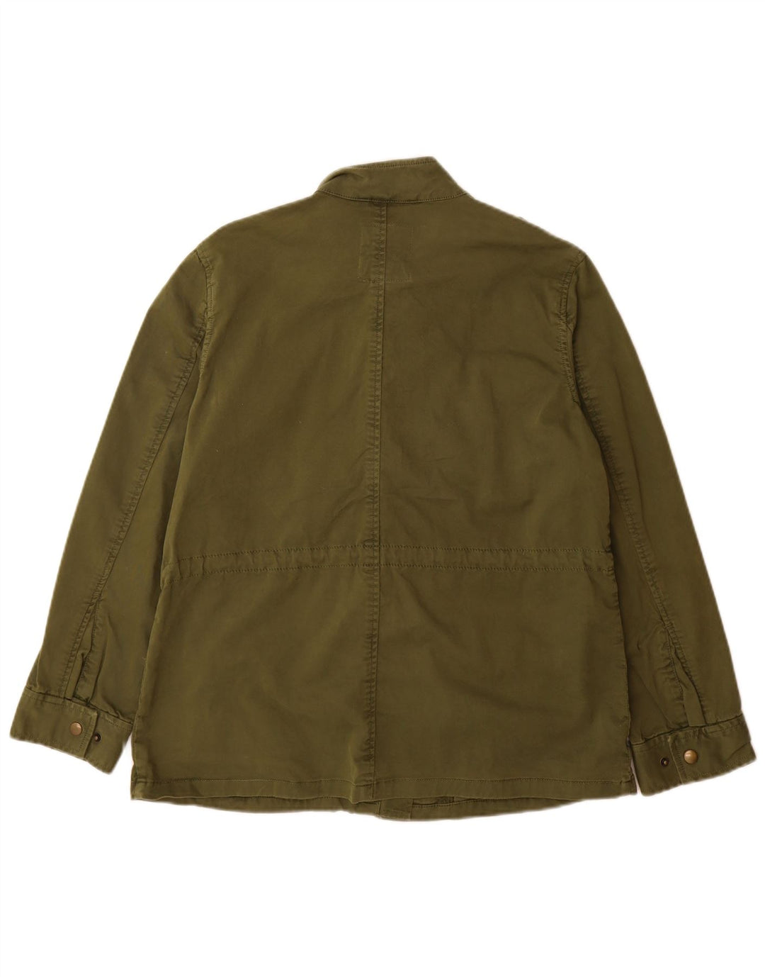 Gap Veste militaire surdimensionnée pour femme UK 10 Petit coton vert