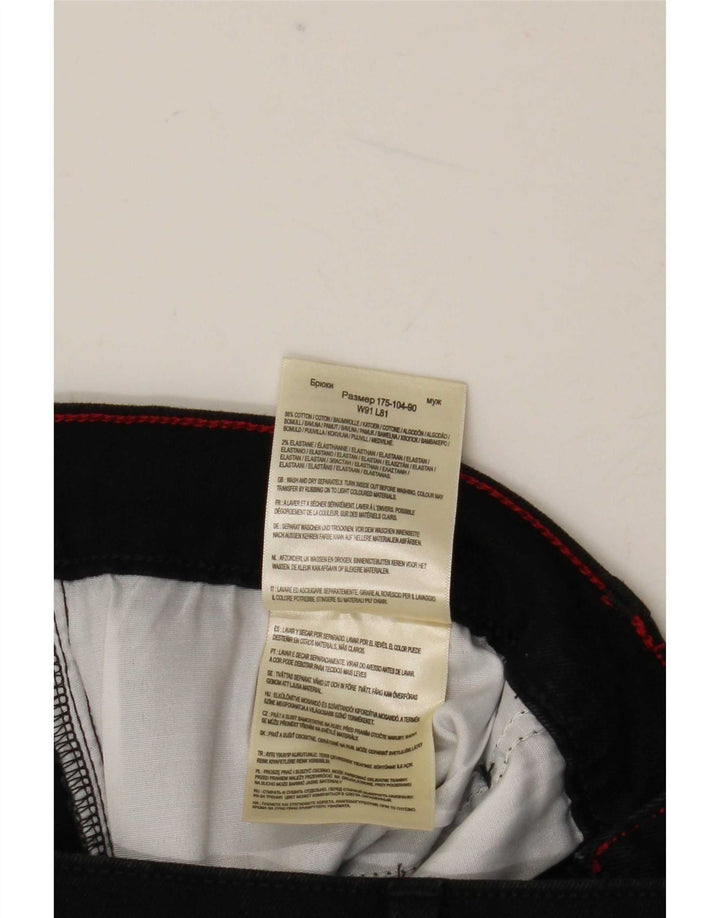 Wrangler Jean droit régulier femme W36 L32 coton noir