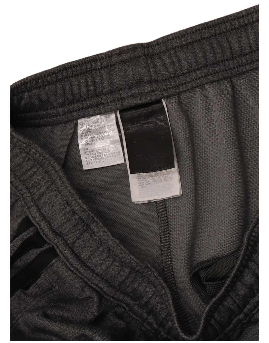 Adidas Pantalon de survêtement pour homme Large Gris Polyester