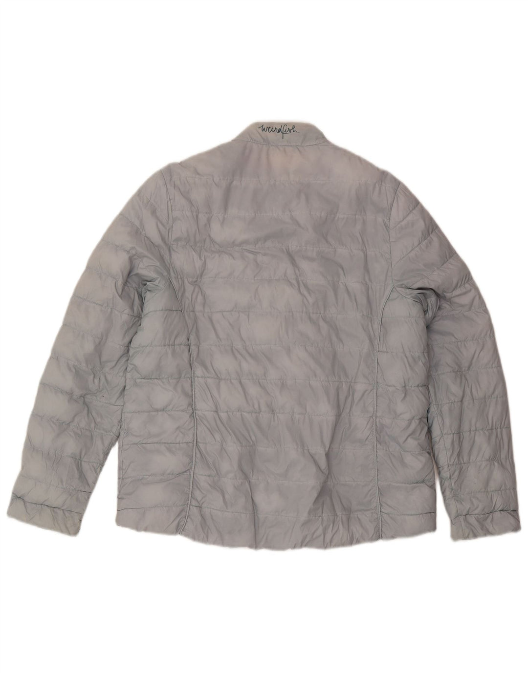Weird Fish Veste matelassée pour femme UK 18 XL Bleu Nylon