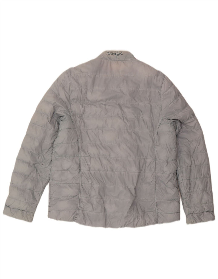 Weird Fish Veste matelassée pour femme UK 18 XL Bleu Nylon