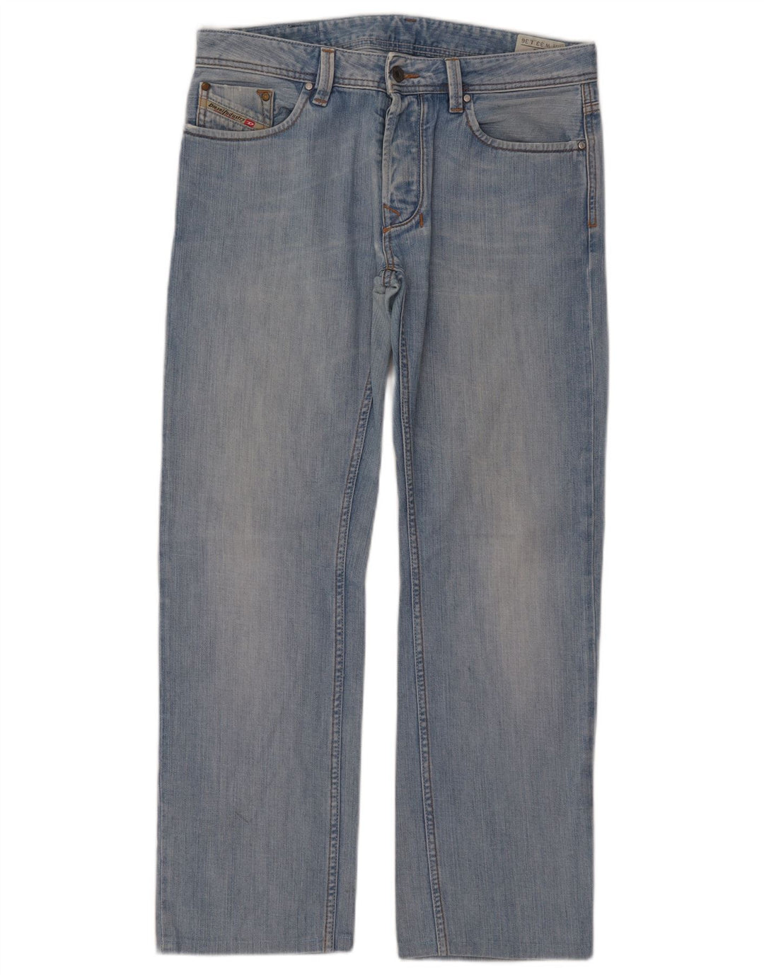 Diesel Jean Droit Larkee W33 L30 Homme Bleu Coton