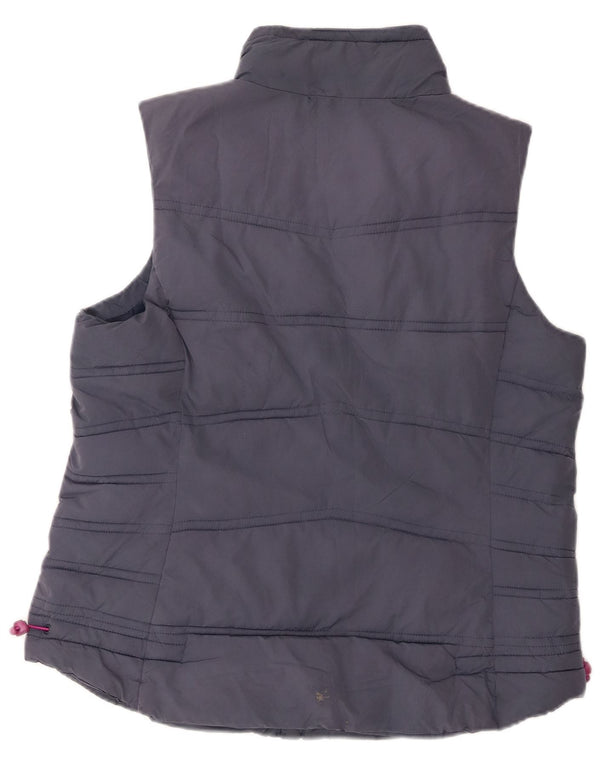 Weird Fish Gilet rembourré pour femme UK 44 Large Bleu marine Polyester
