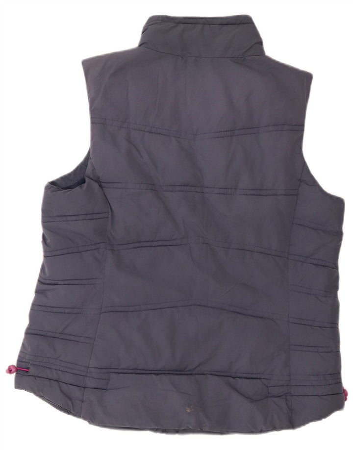 Weird Fish Gilet rembourré pour femme UK 44 Large Bleu marine Polyester