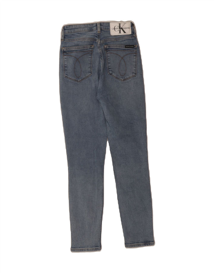 CALVIN KLEIN Womens Skinny Jeans W25 L26 Blue Vintage Calvin Klein and Second-Hand Calvin Klein from Messina Hembry 