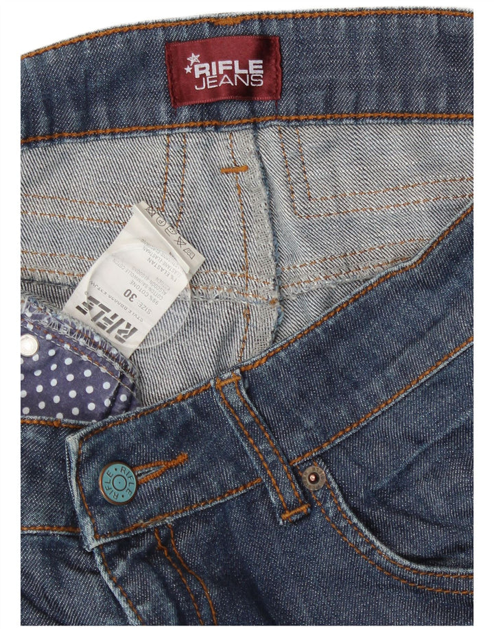 Jean Slim Femme Rifle W30 L35 Bleu Coton