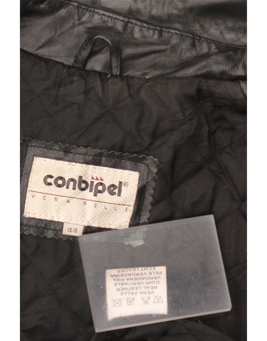 CONBIPEL Veste en cuir pour homme IT 44 XS Cuir noir