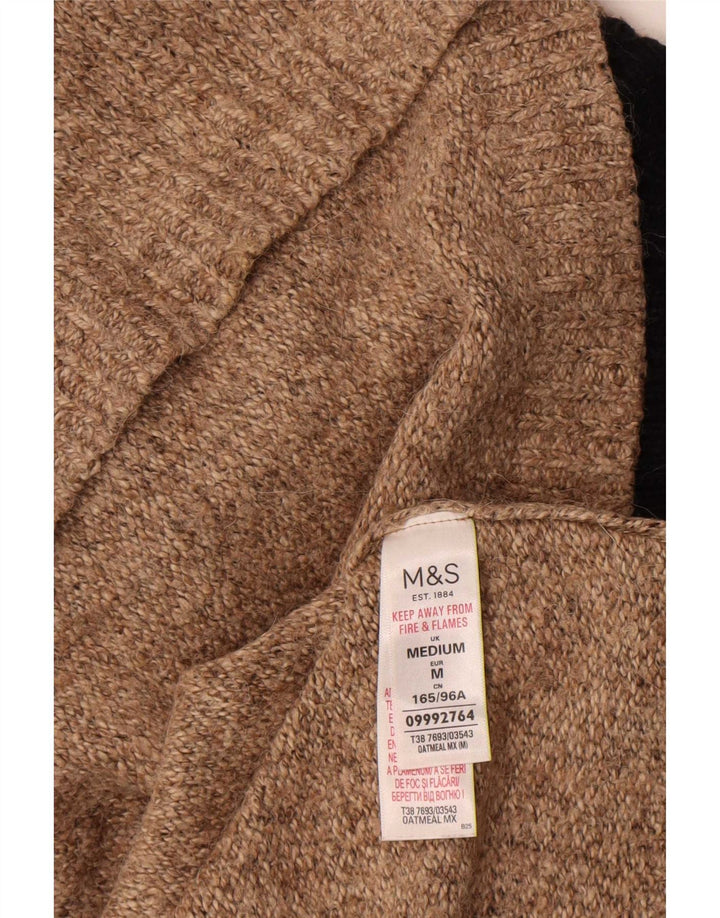 Marks & Spencer Pull à manches courtes et col roulé pour femme UK 14 Medium