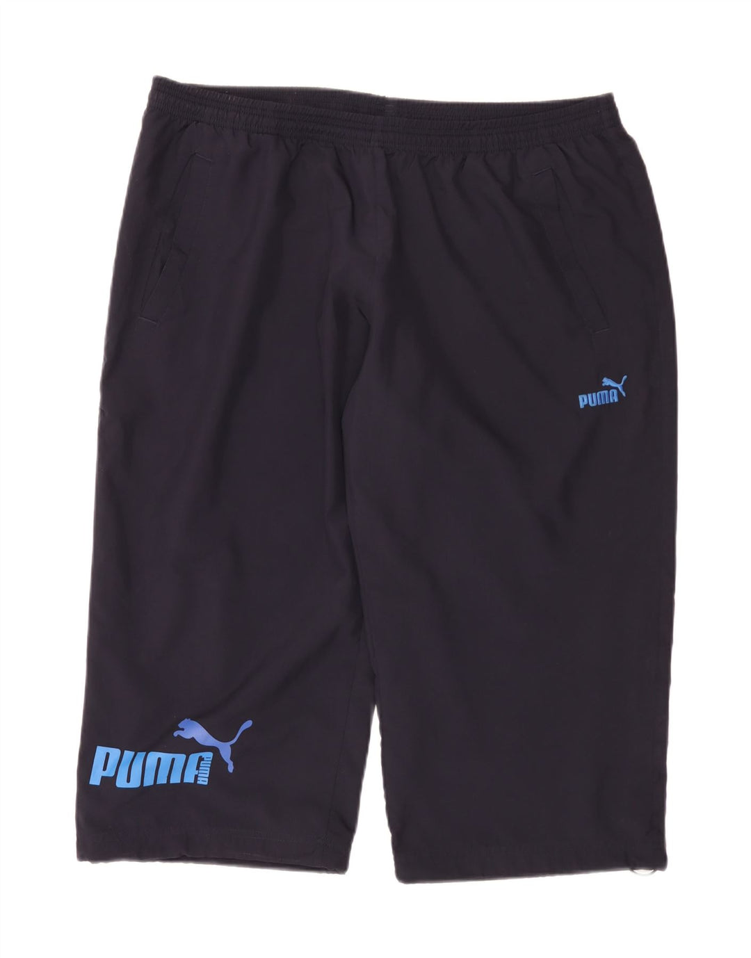 Puma Pantalon de Survêtement Capri Homme Bleu Marine Polyester