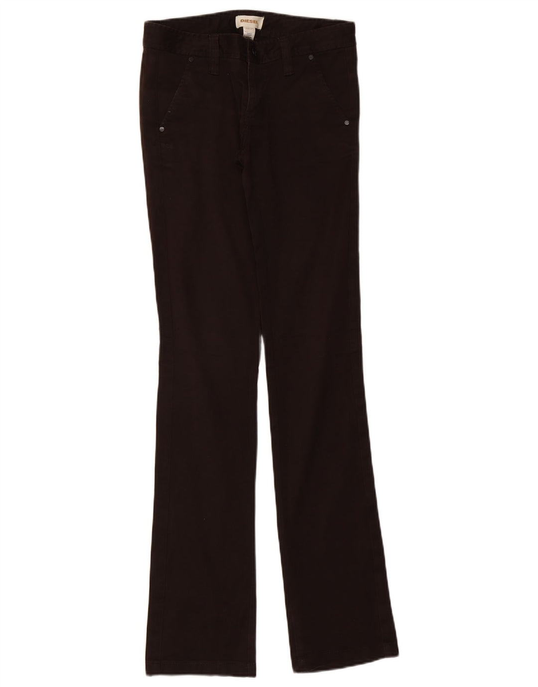 Jean Bootcut Femme Diesel W27 L34 Coton Noir