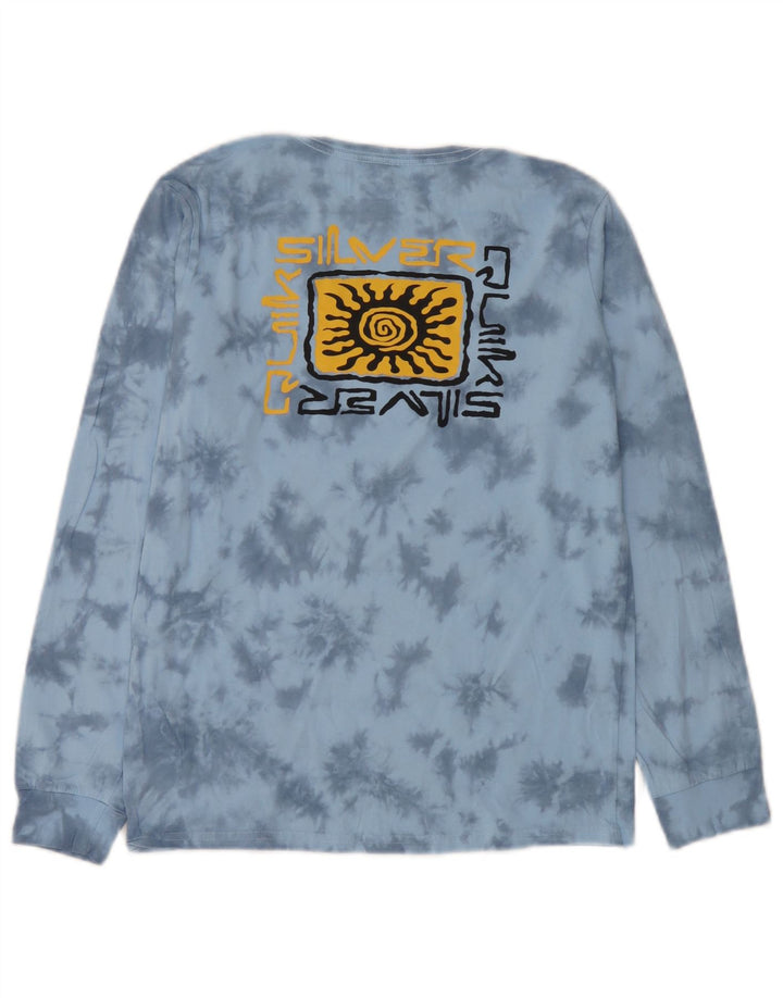 Quiksilver Haut de survêtement coupe classique pour garçon 13-14 ans Bleu Tie Dye