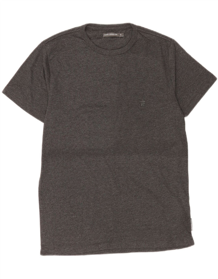 French Connection T-Shirt Homme Gris Moyen Coton