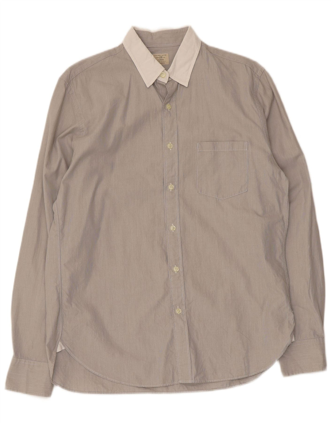 J. Crew Chemise Homme Gris Moyen Coton