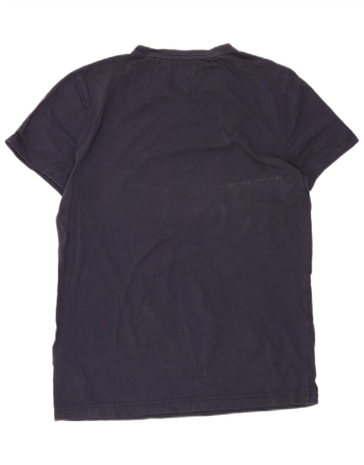 Tommy Hilfiger T-Shirt Homme Bleu Marine Moyen Coton