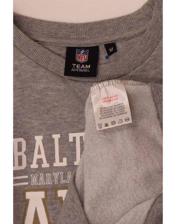NFL Sweat-shirt graphique Baltimore Ravens pour homme Gris moyen moucheté