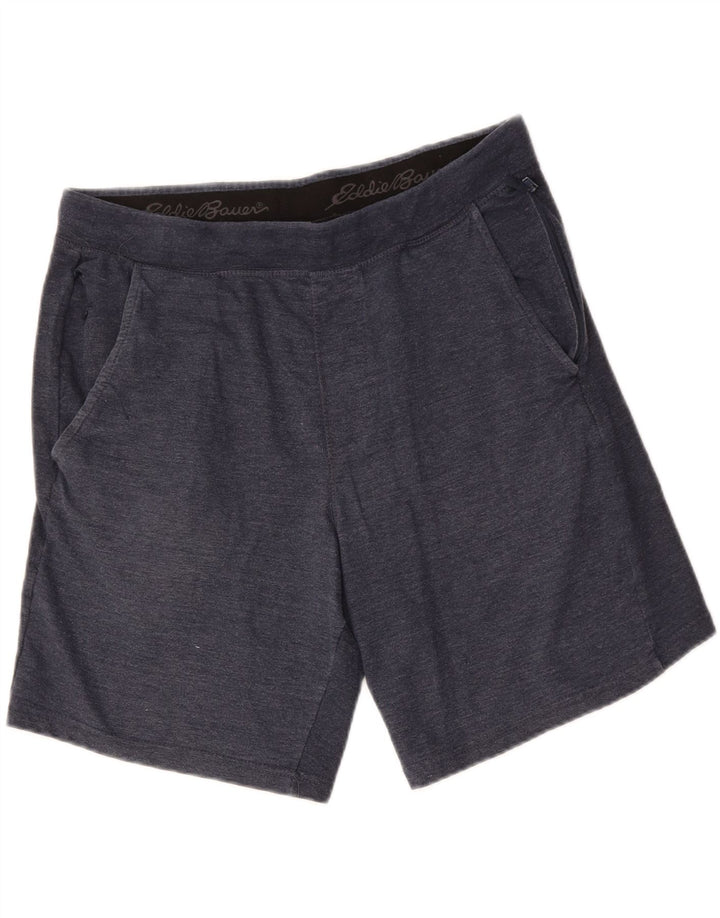 EDDIE BAUER Mens Sport Shorts Large Navy Blue Cotton Vintage Eddie Bauer and Second-Hand Eddie Bauer from Messina Hembry 