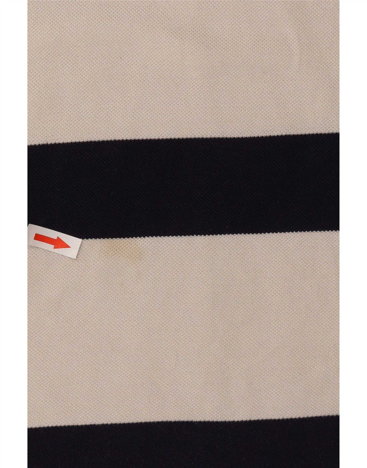 Lacoste Polo Homme Taille 3 Petit Blanc Rayé