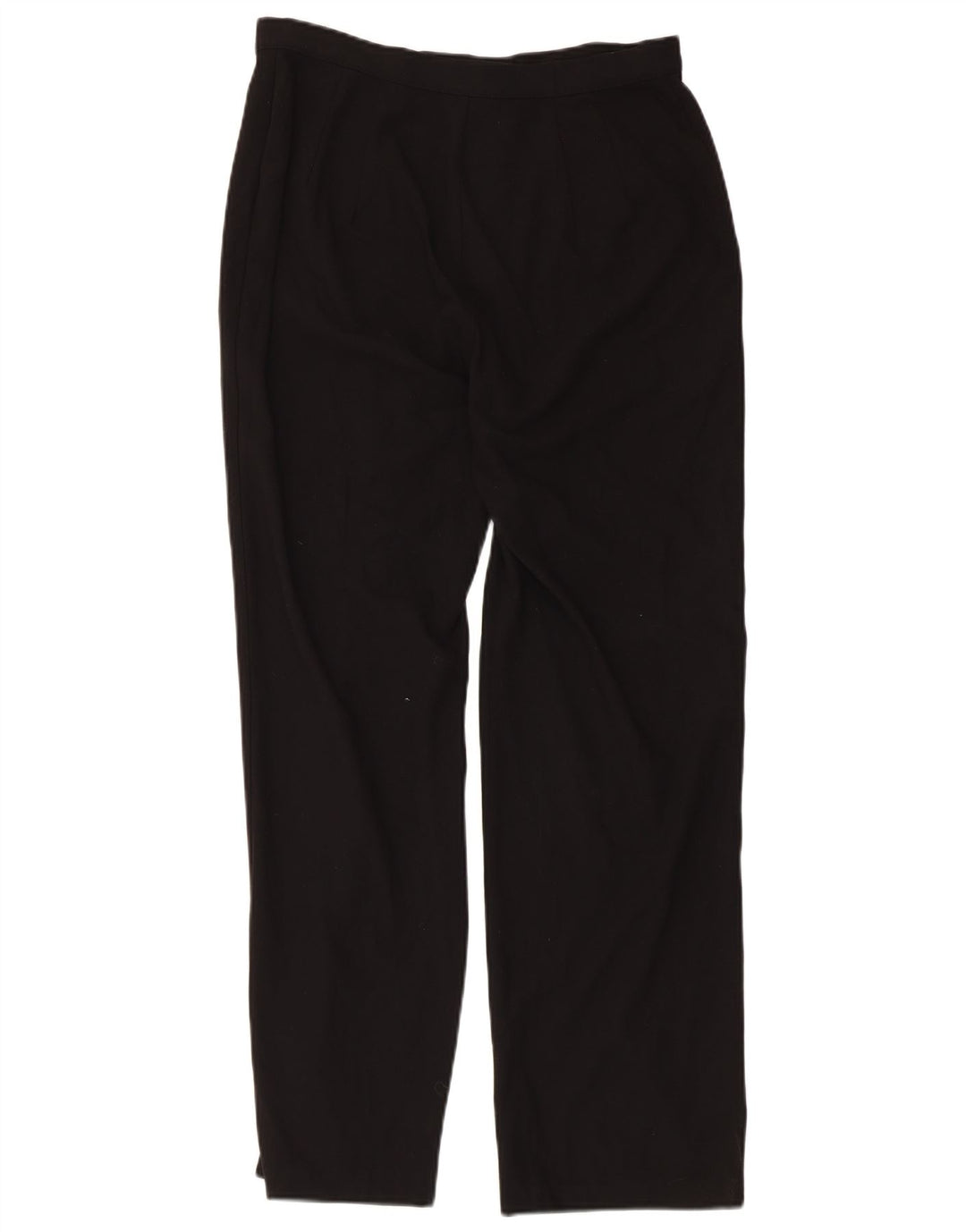 Marks & Spencer Pantalon de costume droit pour femme UK 14 Medium W30 L29 Noir