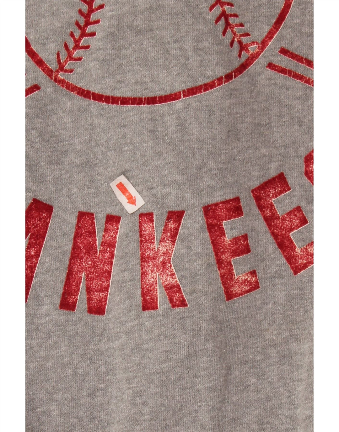 MAJESTIC Pull à capuche zippé New York Yankees pour femme UK 14 Gris moyen