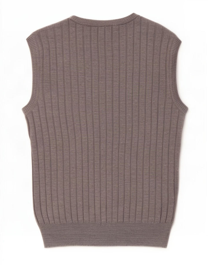 Jockey Débardeur Homme Gilet XL Gris Laine