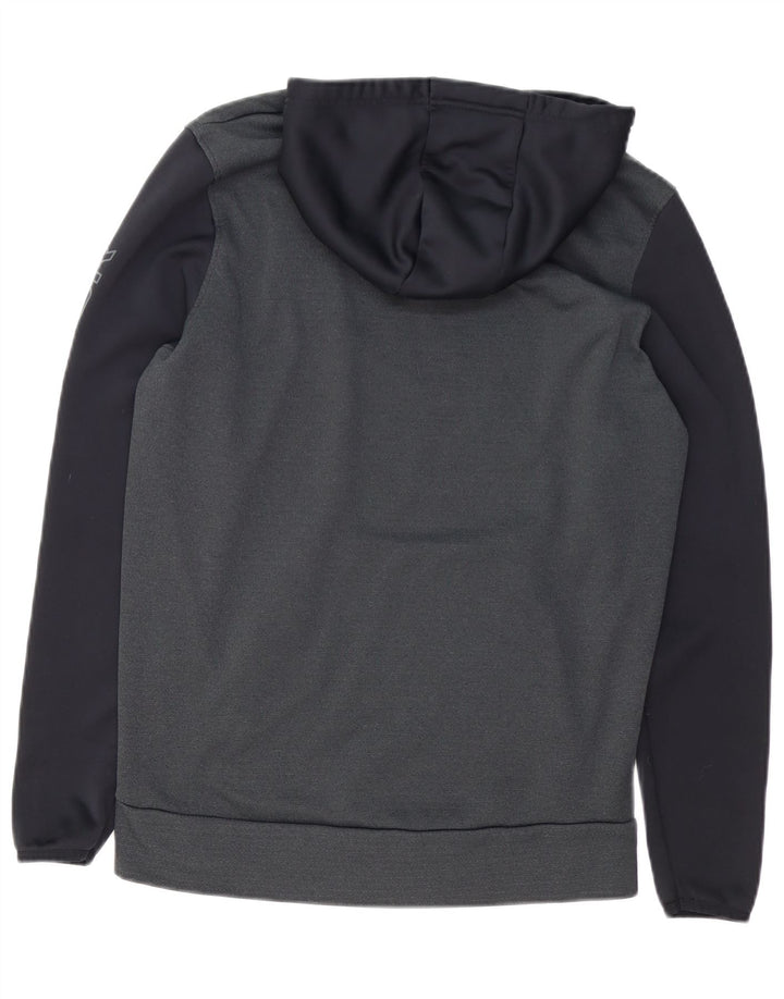 UNDER ARMOUR Pull à Capuche Cold Gear Graphic Homme Gris Small Colorblock
